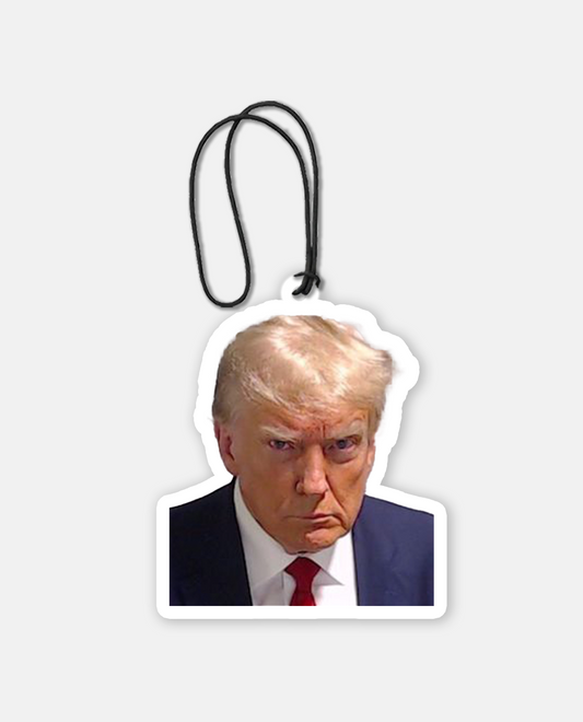 Trump Mugshot Air Freshener